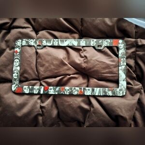 Gothic Girl License Plate Cover